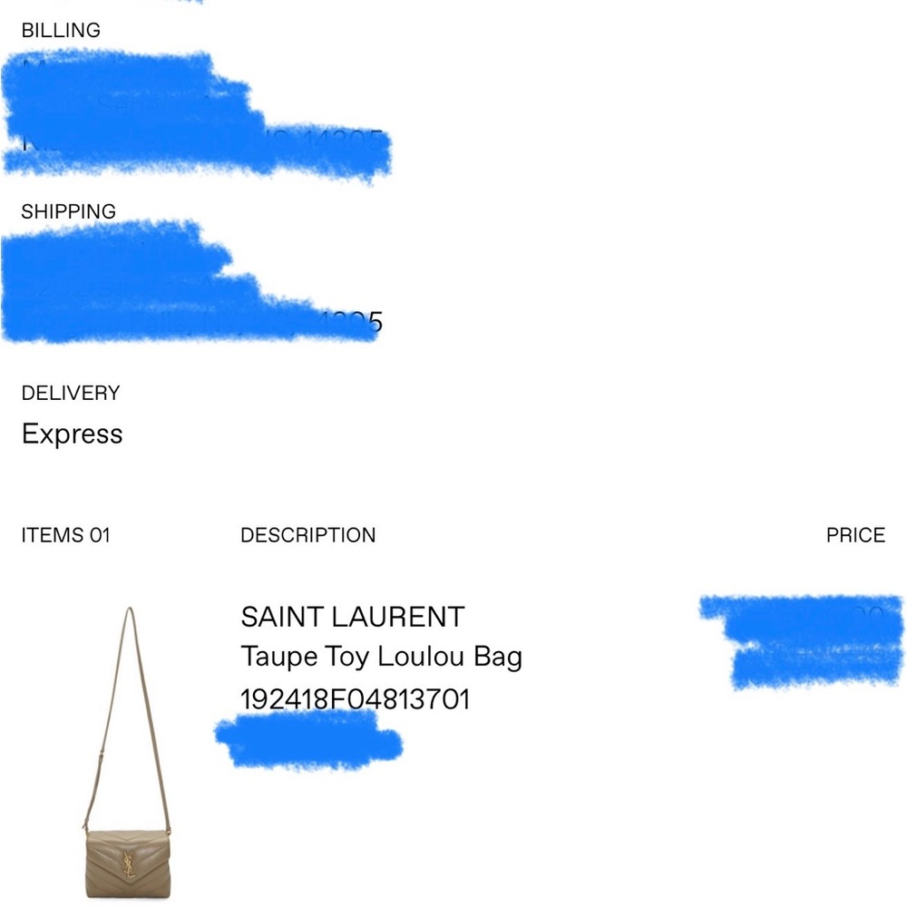 Saint Laurent Taupe Quilted Crossbody Bag - Picture 16 of 16